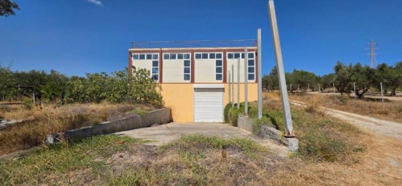 Gournes Kreta, Gournes: Wohn- und Geschäftsimmobilie im Rohbau zu verkaufen Gewerbe kaufen